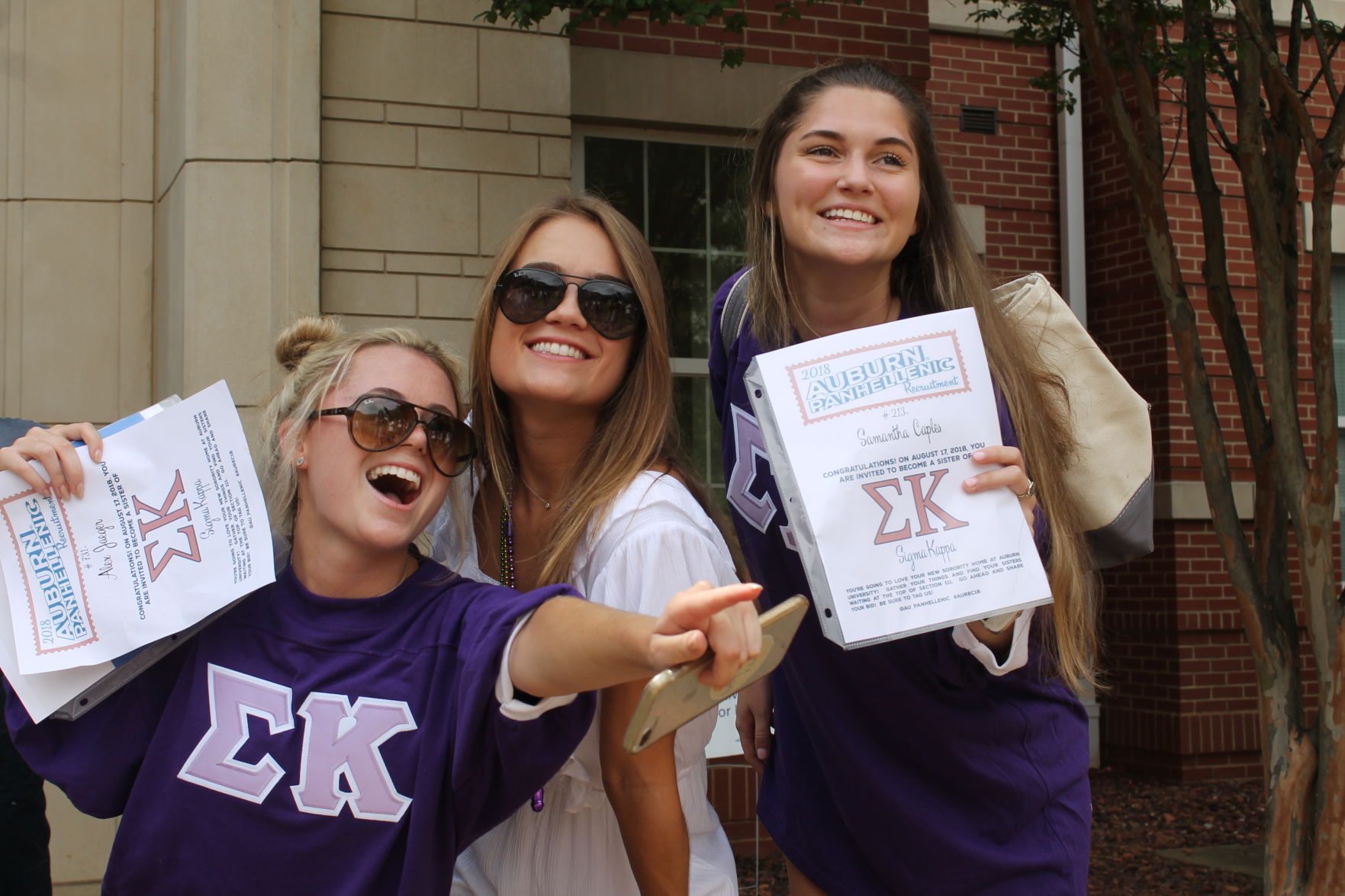Auburn University bid day 2018